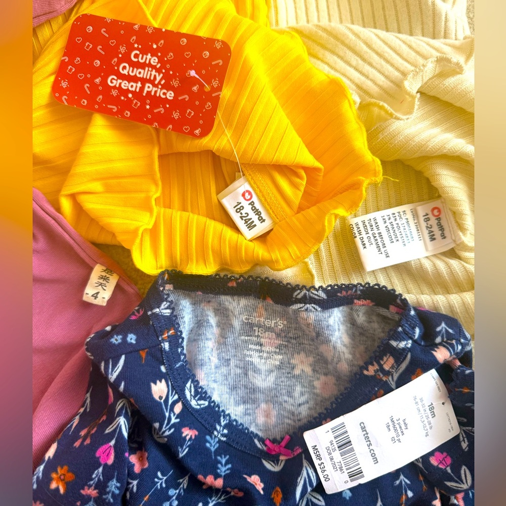 Bundle of baby girl clothes 18-24 months - Picture 3 of 12